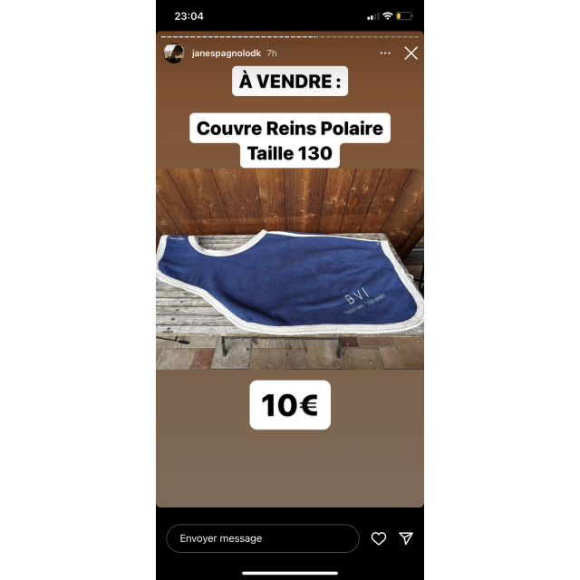 Couvre rein polaire