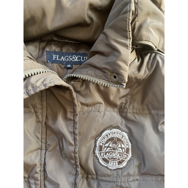 Doudoune flags an cups XS marron