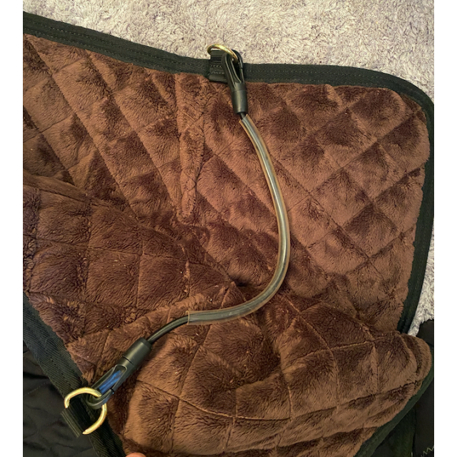 Couverture 400g noir Kentucky