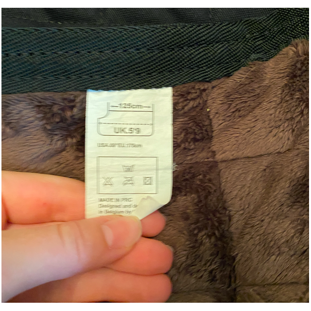 Couverture 400g noir Kentucky