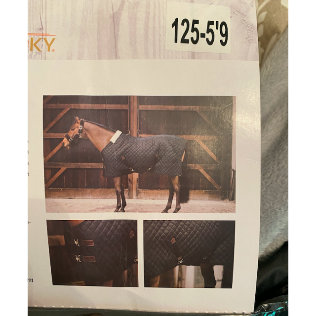 Couverture 400g noir Kentucky