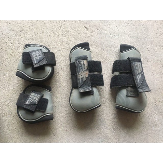 Guêtres + PB Poney grises