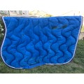 Tapis poney bleu roi