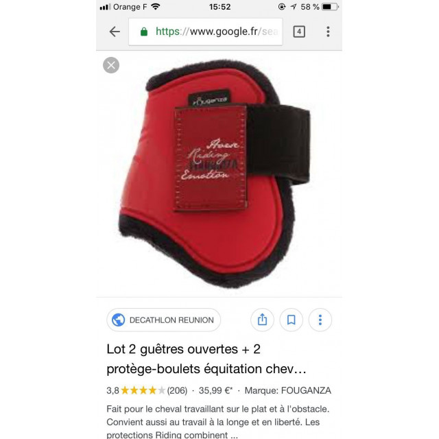 Protèges boulets