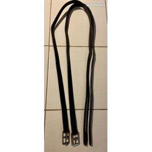 Étrivières neuves, avec strass