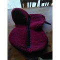 Amortisseur Mattes bordeaux mouton