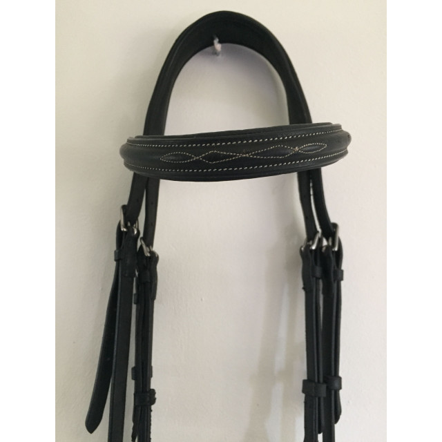 Bridon muserolle croise noir Concorde