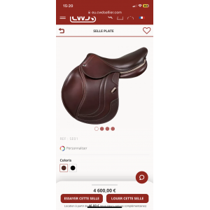 selle cwd 16,5 pouces