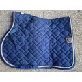 Tapis bleu marine