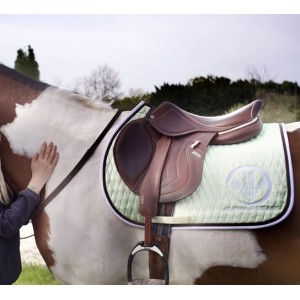 Tapis de selle Light Mint en mesh Alpha Pegasi
