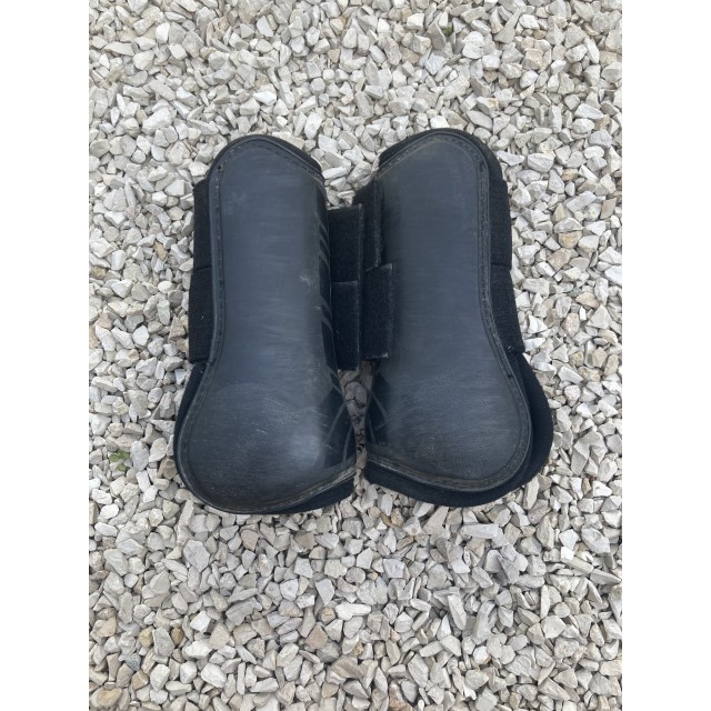 Ensemble guêtres et protèges boulets noir fouganza