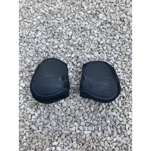 Ensemble guêtres et protèges boulets noir fouganza