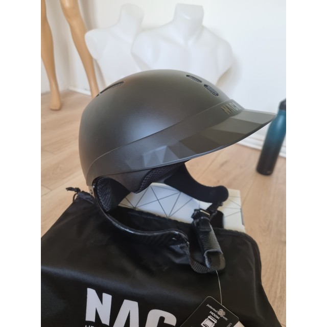 Casque Nacca gravity XP noir MAT / Neuf grande visiere