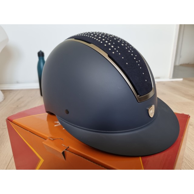 Casque Tattini tempesta bleu mat NEUF taille S 52/54