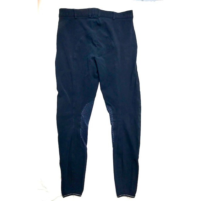 Pantalon d'équitation adolescent PIKEUR marine
