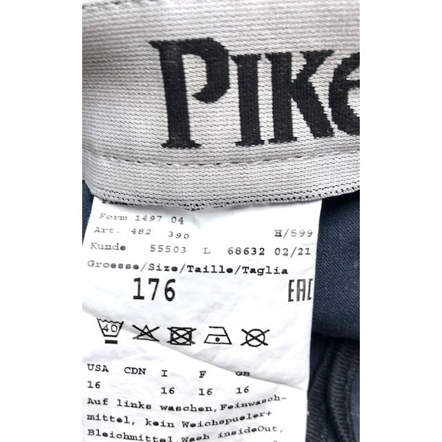 Pantalon d'équitation adolescent PIKEUR marine