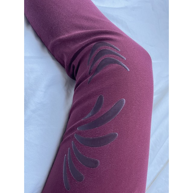 Pantalon Flags and Cup bordeaux