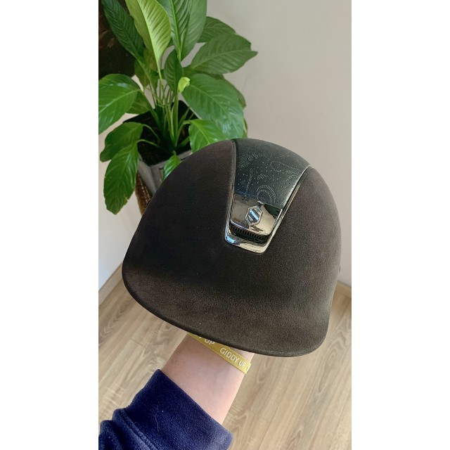 Bombe Samshield Alcantara Flower Leather