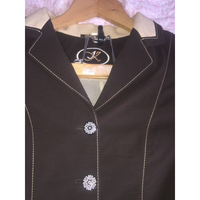 veste de concours Komutekir marron T36