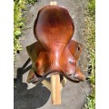 Selle mixte en cuir EQUIPE taille 17"5