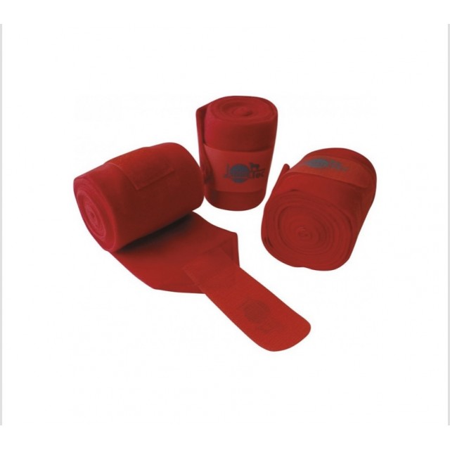 bandes de polo rouges poney