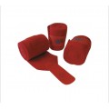 bandes de polo rouges poney