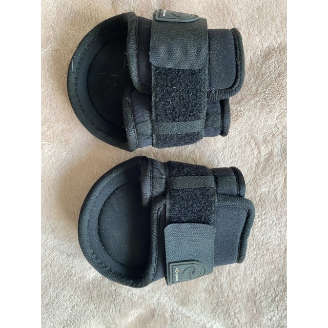 protèges boulets noirs cheval