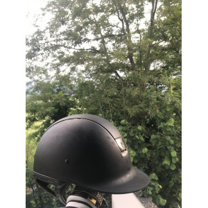 Casque samshield shadow noir/argent