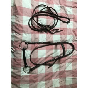 Bridon fouganza + rênes eric thomas