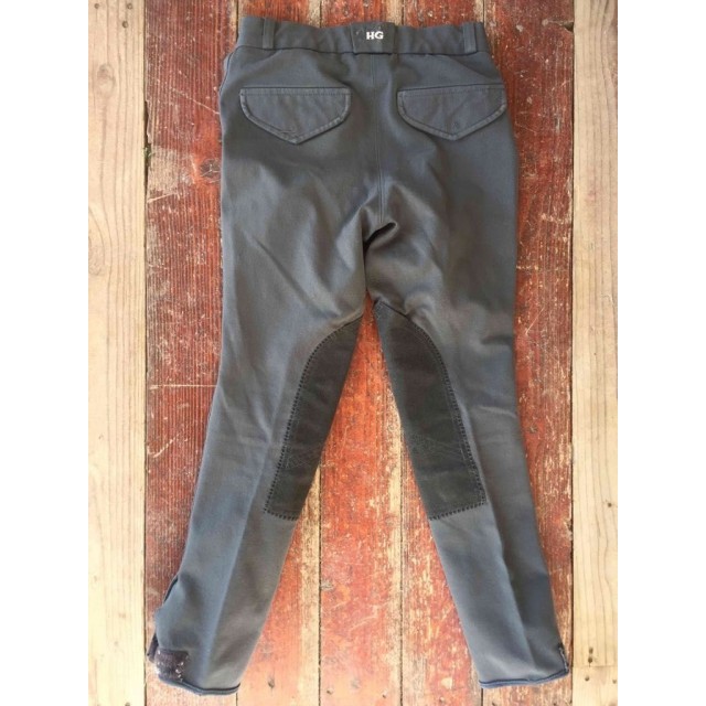 Pantalon hervé godignon Taille 10 ans Kaki/Gris