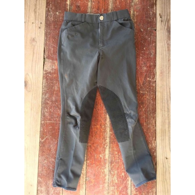 Pantalon hervé godignon Taille 10 ans Kaki/Gris