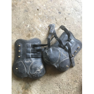 guetres simili noire