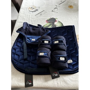 ensemble tapis bandes bonnet velvet