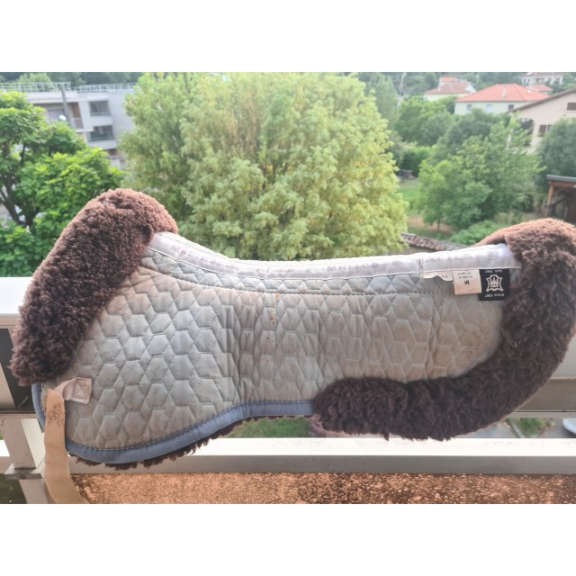 Amortisseur mattes mouton marron