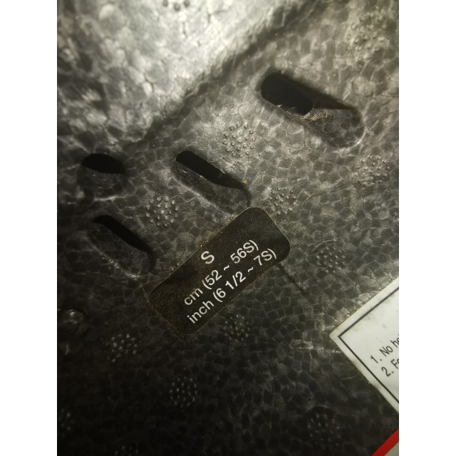 Bombe Samshield shadowmatt bleu + mousse - Taille S