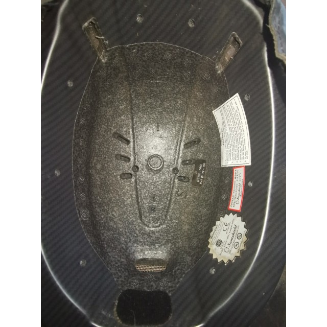 Bombe Samshield shadowmatt bleu + mousse - Taille S