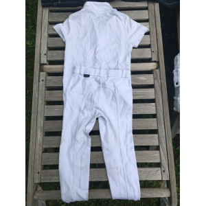 Ensemble pantalon polo blanc