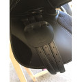 Selle Fouganza en cuir 17 pouces