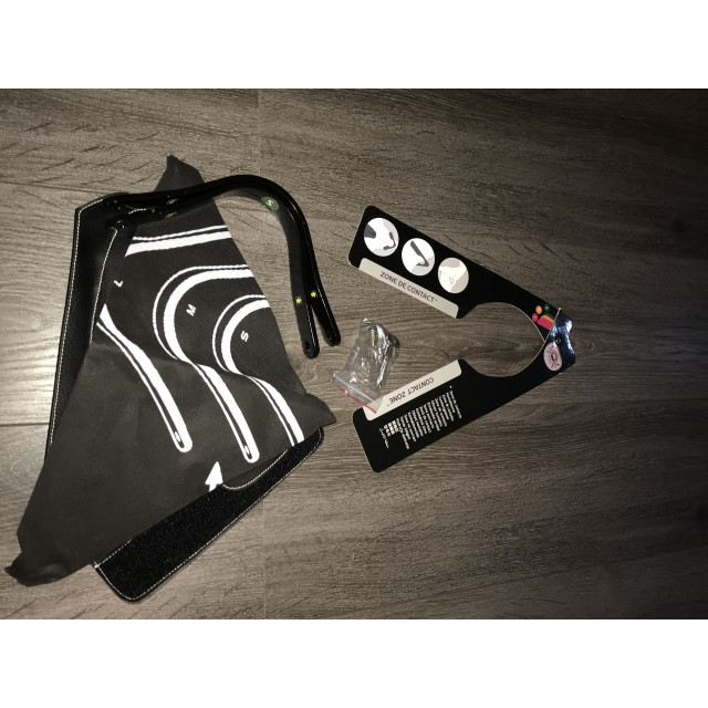 Selle Fouganza en cuir 17 pouces