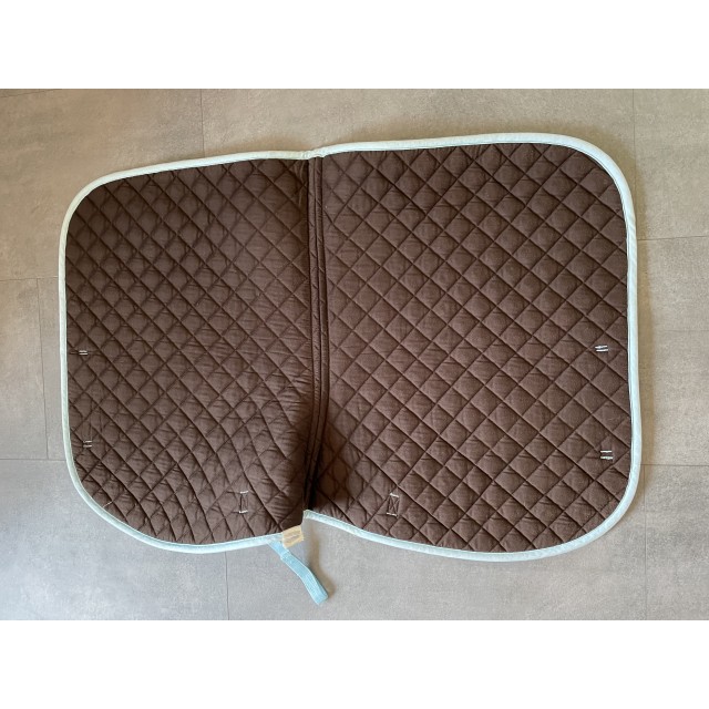 Tapis bleu/ choco