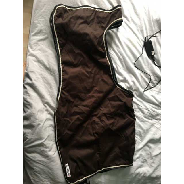 Couvre reins impermeable marron