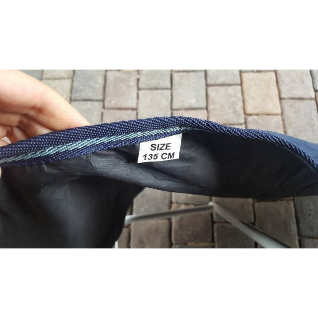 Couvre reins imperméable bleur marine