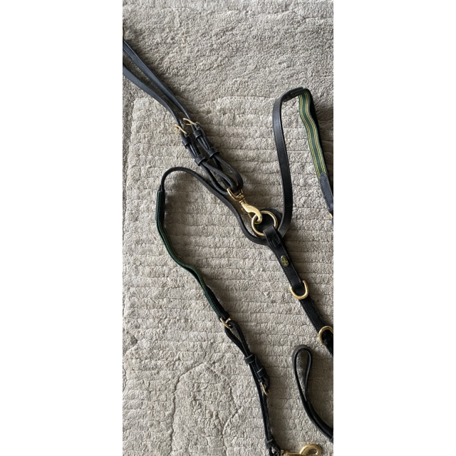 Collier de chasse marron