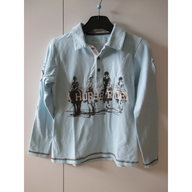 polo d'équitation manches longues