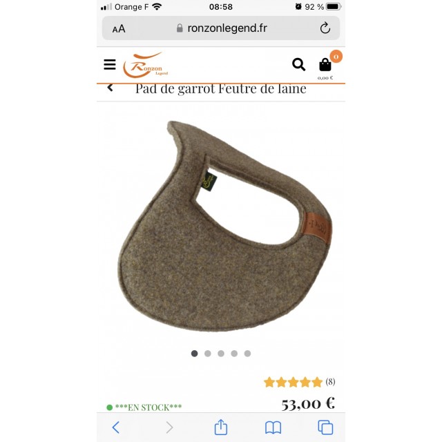 Pad de garrot feutre Ronzon Legend