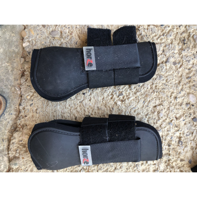 Guetre Horze noir T cheval