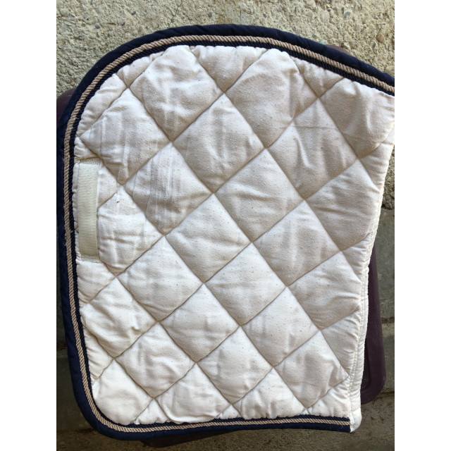 Tapis beige/marine