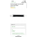 Sangle courte norton matelassée luxe
