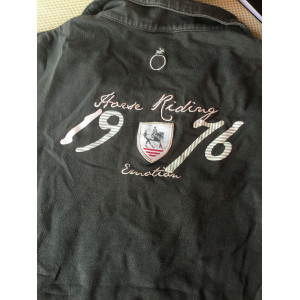 Polo manches courtes gris