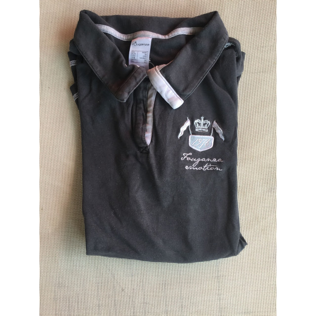Polo manches courtes gris